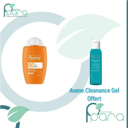 pcommepara-AVENE-Ultra-Fluide-InvisibleGel-Nettoyant-OFFERT-100ml.