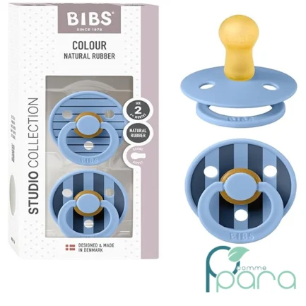pcommepara-BIBS-2-Sucettes-Ronde-Couleur-Bue-Mix. taille 2