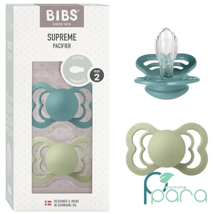 pcommepara-BIBS-2-Sucettes-Supreme-Taille2-Island-Sea-Sage.