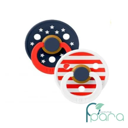 pcommepara-BIBS-2-Sucettes-Taille2-Couleur-Stars-Stripes.