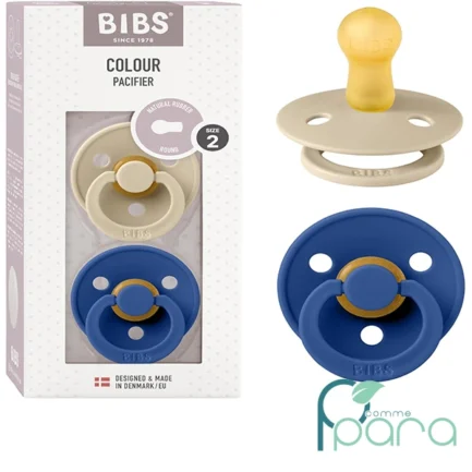 pcommepara-BIBS-2-Sucettes-Taille2-Couleur-Vanilla-Cornflower