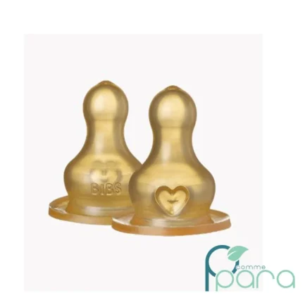 pcommepara-BIBS-2-Tetines-Latex-2-M-Debit-Moyen