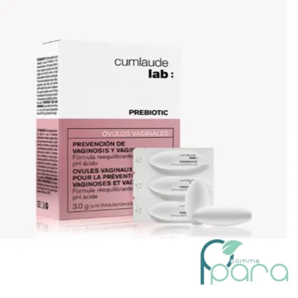 pcommepara-CUMLAUDE-Prebiotic-Ovules-Vaginales10-Ovules