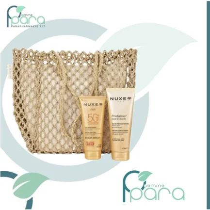 pcommepara-NUXE-Sac-Lait-Sun-Fondant Huile-Douche-OFFERT.