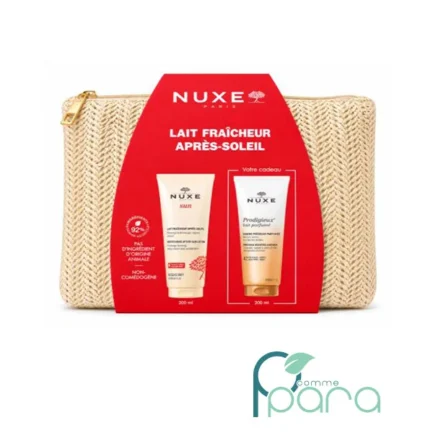 pcommepara-NUXE-Trousse-Lait-Apres-Soleil Huile-Douche-Offert.