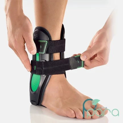 pcommepara-L-R-Velpeau-Orthese-Cheville-Freecast-Adjust-Noir-Vert-1.