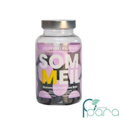 pcommepara-LES-ESSENTIELLES-Lab-Sommeil-Fruits-De-Bois-60-Gummies