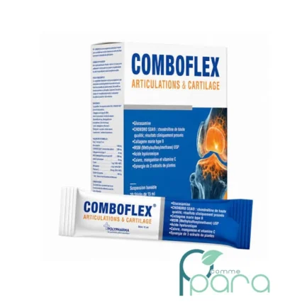 pcommepara-POLYPHARMA-ComboFlex-–-Articulation-_-Cartilage-–-30-Sticks-de-15-ml.