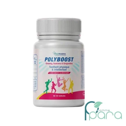 pcommepara-POLYPHARMA-Polyboost-–-Tonifiant-Physique-Intellectuel-–-30-Comprimes