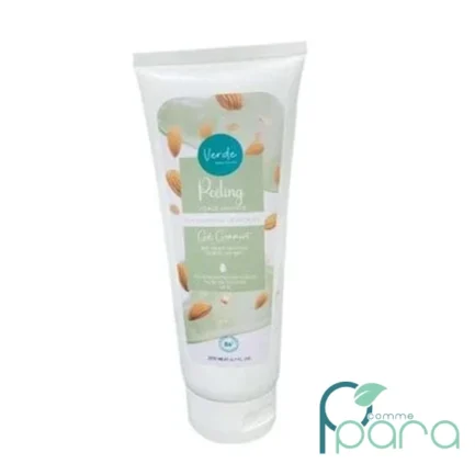 pcommepara-VERDE-Peeling-Visage-Amande-Gel-Gommant200ml-peau-normal-deshydrate.
