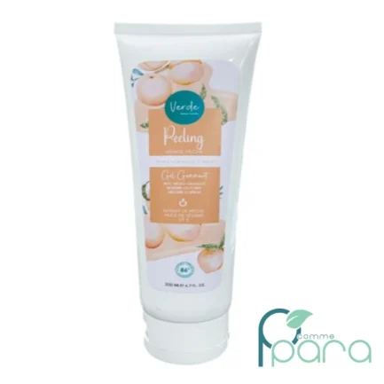 pcommepara-VERDE-Peeling-Visage-Peche-Gel-Gommant200ml.
