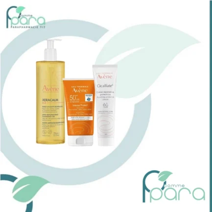 pcommepara-AVENE-Pack-Huile-LavanteProtect-Fluide-Cicalfate-Creme-Reparatrice
