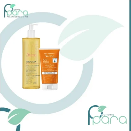 pcommepara-AVENE-Pack-Xeracalm-Huile-Lavante+Protect-Fluide.