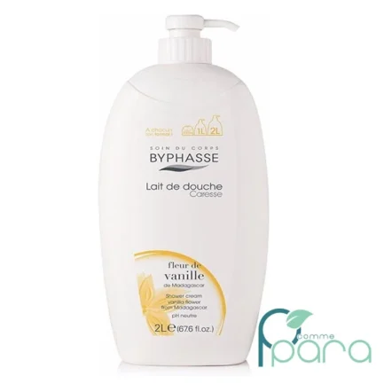 pcommepara-BYPHASSE-Lait-De-Douche-Caresse-Fleur-De-Vanille-Madagascar2L