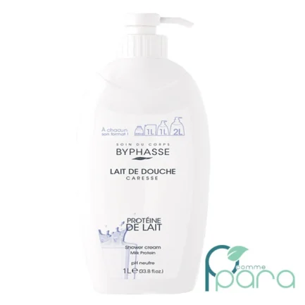 pcommepara-BYPHASSE-Lait-De-Douche-Caresse-Proteine-De-Lait-1-L