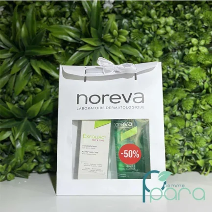 pcommepara-NOREVA-Exfoliac-Pack-MatPoreGel-Moussant