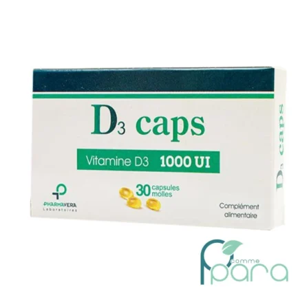 pcommepara-PHARMAVERA-Vitamine-D3-Caps30-Capsules