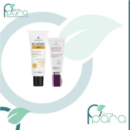 pcommepara-Pack-HELIOCARE-Gel-Oil-Free+NEORETIN-Serum