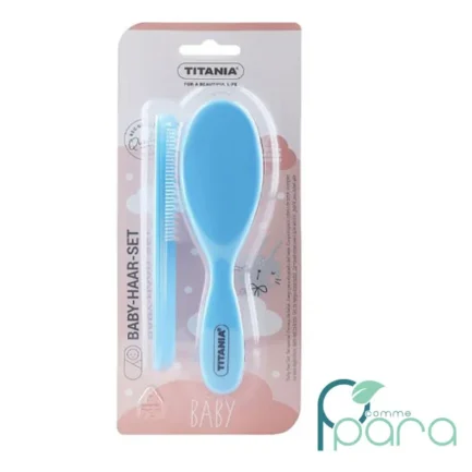 pcommepara-TITANIA-Brosse-Peigne-Baby-Bleu.