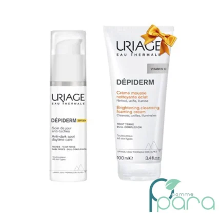 pcommepara-URIAGE-Depiderm-Pack-Soin-JourMousse-Nettoyante-OFFERT