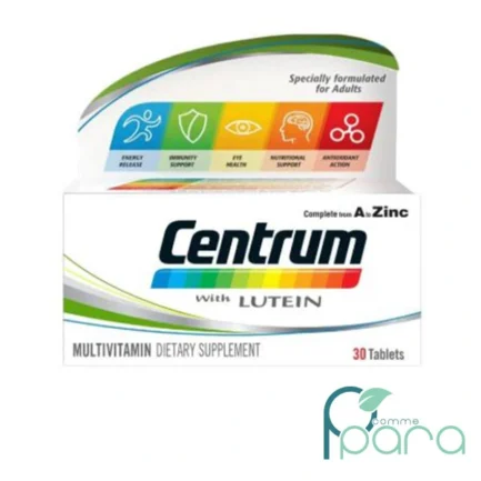 pcommepara-Centrum-with-Lutein-–-Multivitamines-Completes-avec-Antioxydants-30-Comprimes