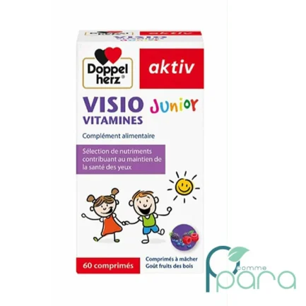 pcommepara-DOPPEL-Herz-Aktiv-Visio-Junior-Vitamines-_60-Comprimes