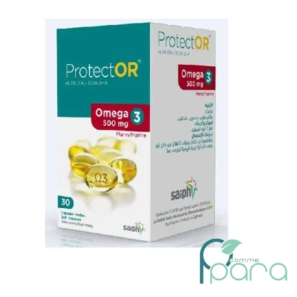 pcommepara-PROTECTOR-500Mg-Omega3_30-Capsules.