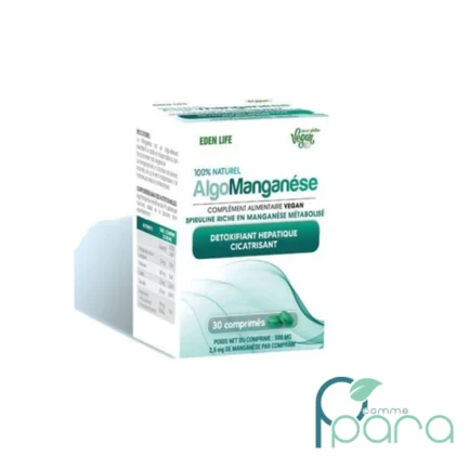 pcommepara-EDEN-LIFE-Algo-Manganese-30-Comprimes.