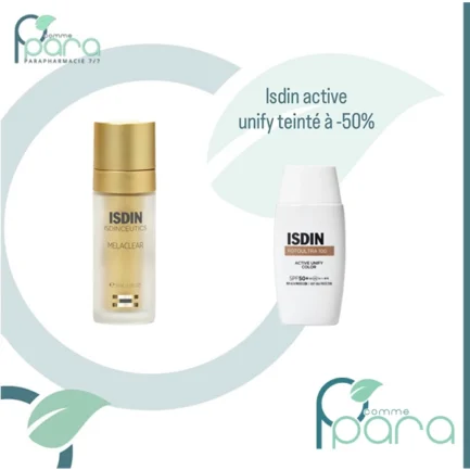 pcommepara-ISDIN-Pack-Melaclear-Serum-Active-Unify