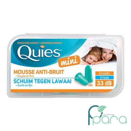 pcommepara-QUIES-Bouchon-D_oreille-En-Mousse-Enfant-Boite-De-6.