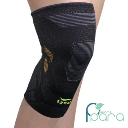 pcommepara-TYNOR-Sport-Genouillere-Air-Pro-Noir-VertPaire.