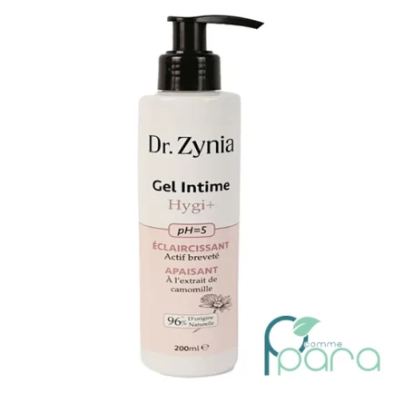 pcommepara-Dr-Zynia-Gel-Intime-pH-5-Hygi-Eclaircissant-Apaisant-–-Hygiene-Intime-Quotidienne-–-200-ml.