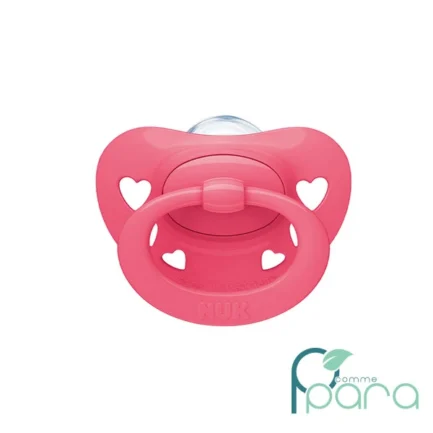 pcommepara-NUK-Sucette-Signature-6-18-Mois-Rose