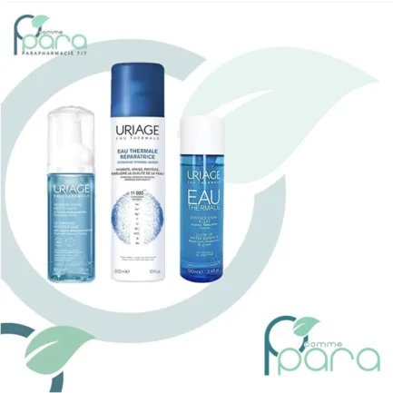 pcommepara-URIAGE-Pack-Mousse-NetEssence-EclatEau-Thermal