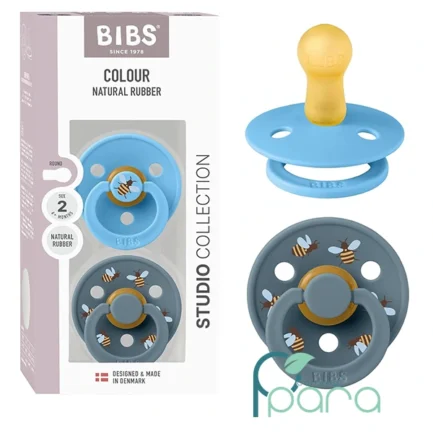 pcommepara-BIBS-2-Sucettes-Natural-Rubber-T2-Petrol.