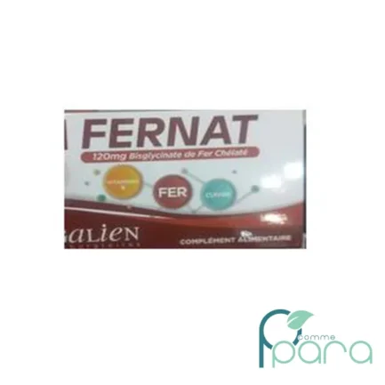 pcommepara-GALIEN-Fernat-120-mg-–-Fer-Bisglycinate-Chelate-Vitamines-B-Cuivre-–-30-Gelules