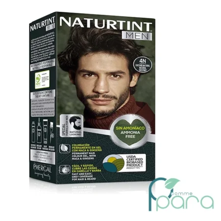 pcommepara-Naturtint-Men-Biobased-Coloration-Permanente-Sans-Ammoniaque-4N-Chatain-Naturel-150-ml.