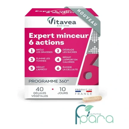 pcommepara-VITAVEA-Expert-Minceurs-6-Actions40-Gelules