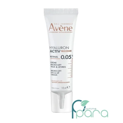 pcommepara-Avene-Hyaluron-Activ-B3-Procedure-Micro-Lift-Eyes-Lip-Cream-Retinal-005-–-15-ml.