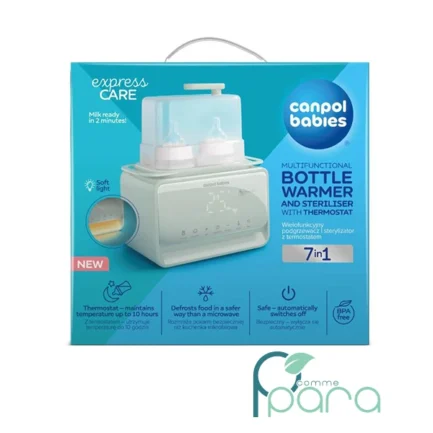 pcommepara-CANPOL-Chauffe-Biberon-Et-Sterilisateur-7en1