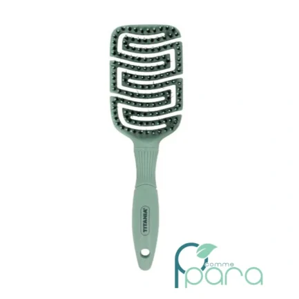 pcommepara-TITANIA-Brosse-Paddel-Flex-Plastique-Vert-Doux-2884.