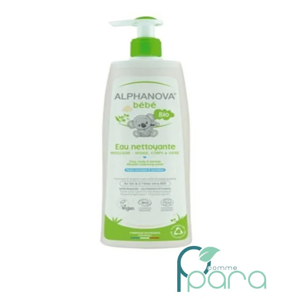 pcommepara ALPHANOVA Eau Nettoyante Bio ,500ml pcommepara-ALPHANOVA-Eau-Nettoyante-Bio-500ml.