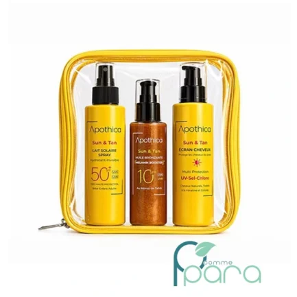 pcommepara-APOTHICA-Sun-Tan-Pack-Trousse-Jaune-Offert