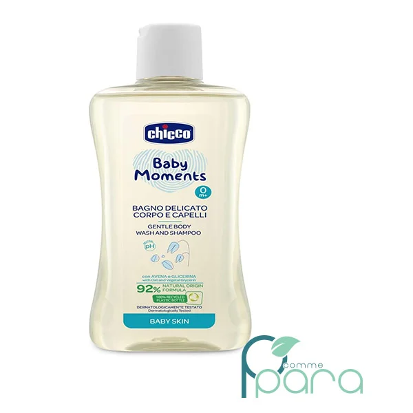 pcommepara CHICCO Baby Moments Gel Doux Corps & Cheveux 200ml pcommepara-CHICCO-Baby-Moments-Gel-Doux-Corps-Cheveux-200ml.