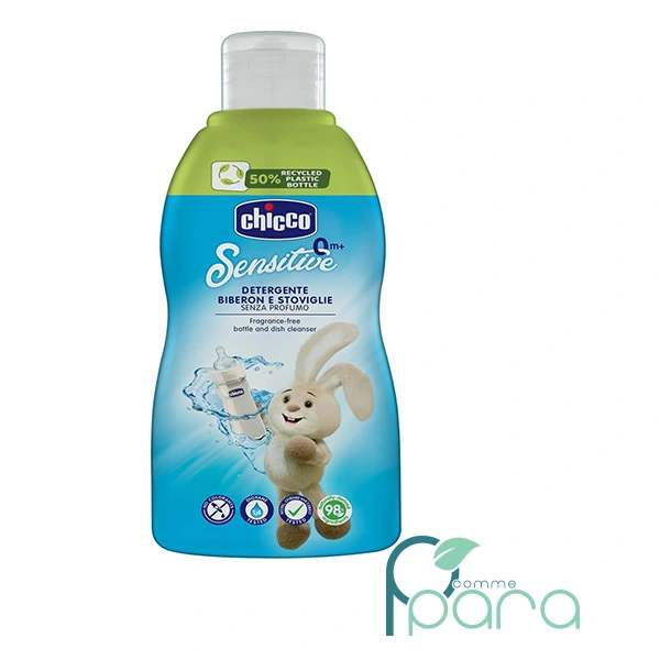 pcommepara-CHICCO-Sensitive-Liquide-Vaisselle-Biberons-300ml pcommepara-CHICCO-Sensitive-Liquide-Vaisselle-Biberons-300ml