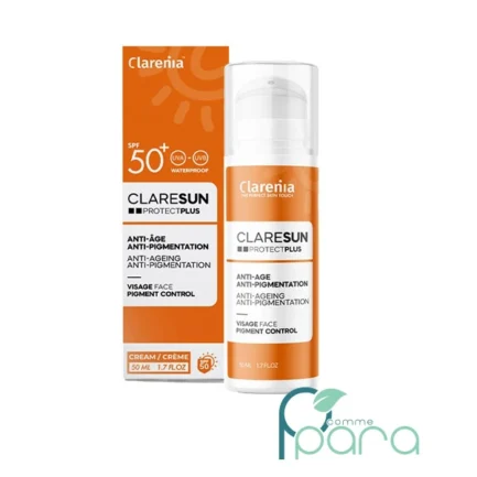pcommepara-CLARENIA-ClareSun-Anti-Age-Et-Anti-Pigment-SPF50-50ml.
