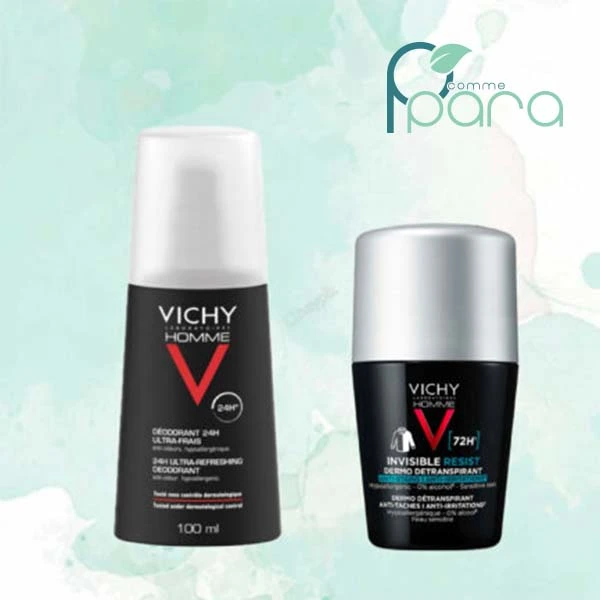 pcommepara-VICHY-Pack-Homme-Déo-72H-Spray-Déodorant pcommepara-VICHY-Pack-Homme-Deo-72H-Spray-Deodorant