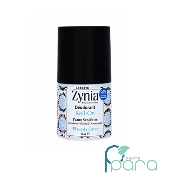 pcommepara ZYNIA Déo Roll-On Fleur De Coton,50ml pcommepara-ZYNIA-Deo-Roll-On-Fleur-De-Coton50ml.