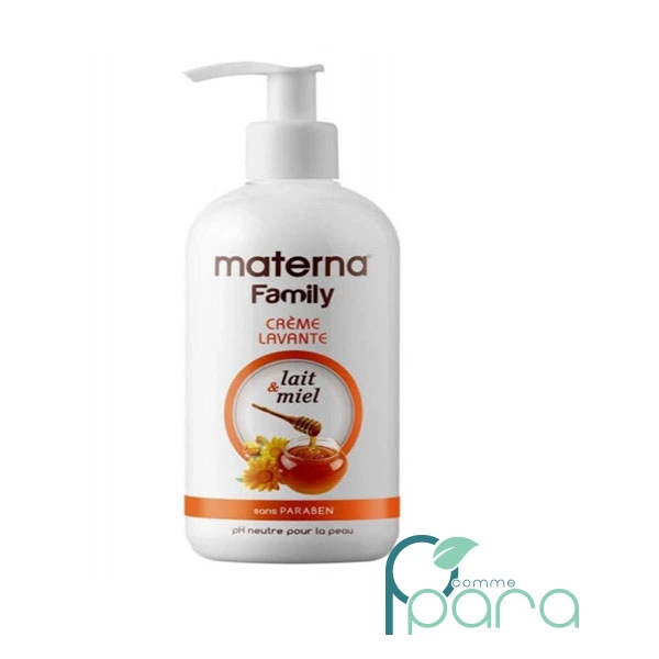pcommepara MATERNA Family Crème Lavante Lait Miel , 500ml pcommepara-MATERNA-Family-Creme-Lavante-Lait-Miel-500ml