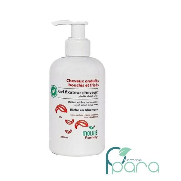 pcommepara MOLINE Family Gel Fixateur Cheveux , 250ml pcommepara-MOLINE-Family-Gel-Fixateur-Cheveux-250ml.